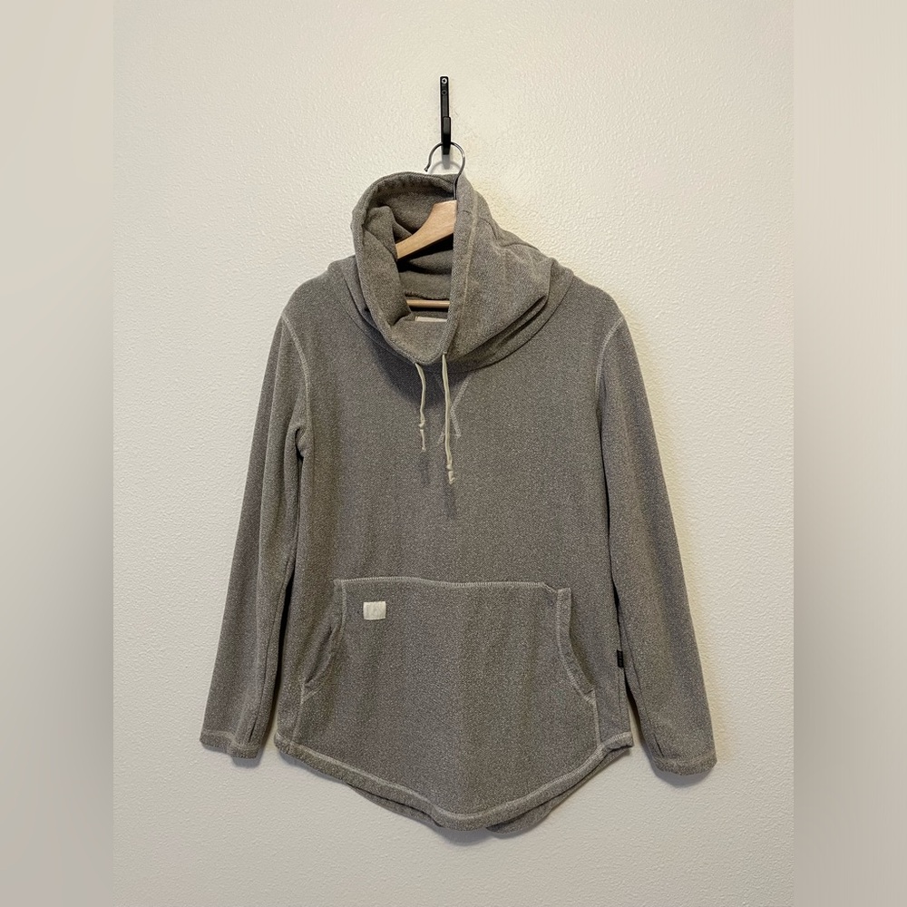 Deso Hand Crafted Cowl Neck Fleece Pullover